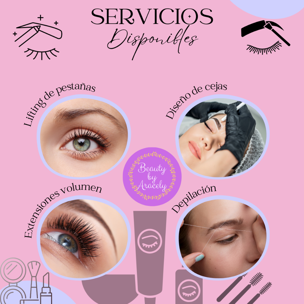 Servicios de Pestañas y Cejas